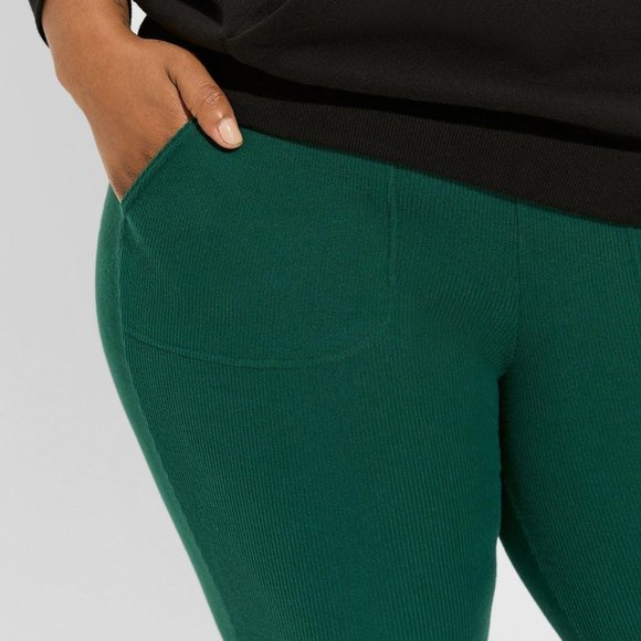❤️NWT VINTAGE TORRID POCKET LEGGING - BRUSHED RIB - COMFORT WAIST - PLUS SIZE - Picture 2 of 10